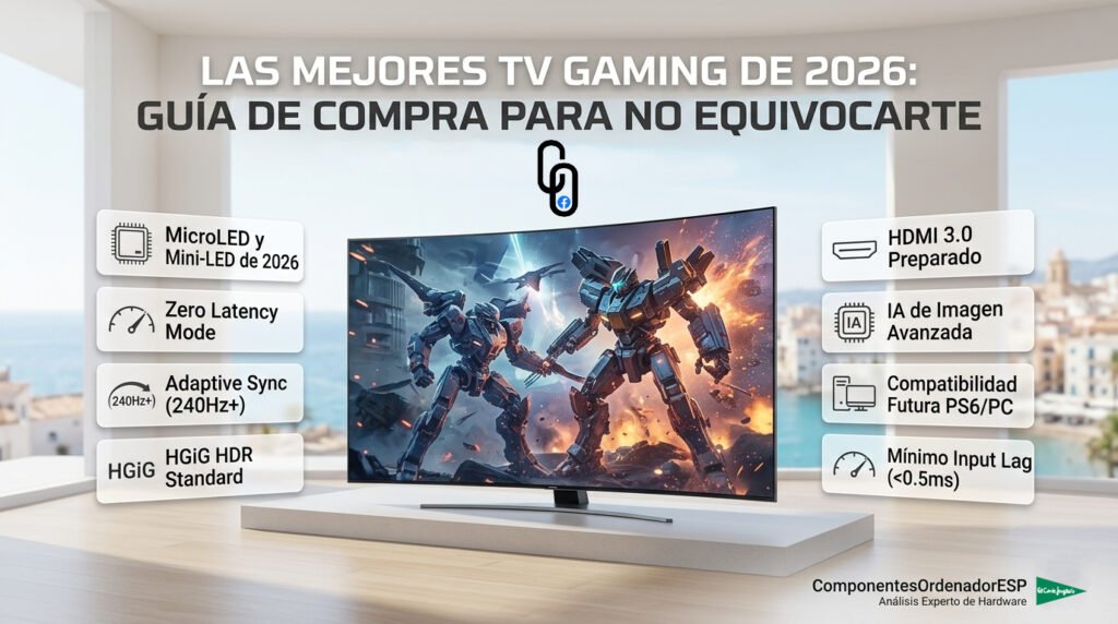 El Mejor PC Gaming Presupuesto En 2026 Juega En Ultra Mejores Tv Gaming 2026 1 1024x572 